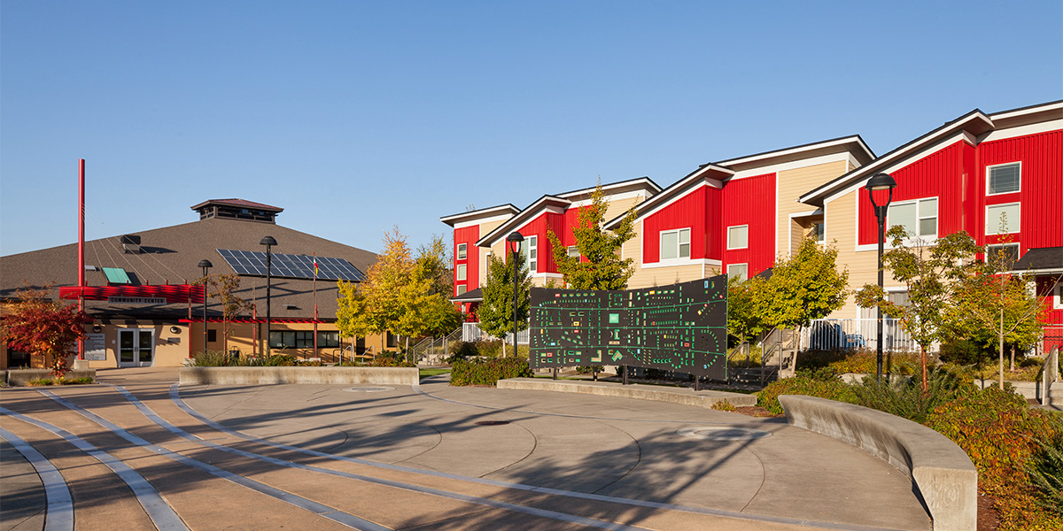 Mixed-income rental housing at Greenbridge in White Center