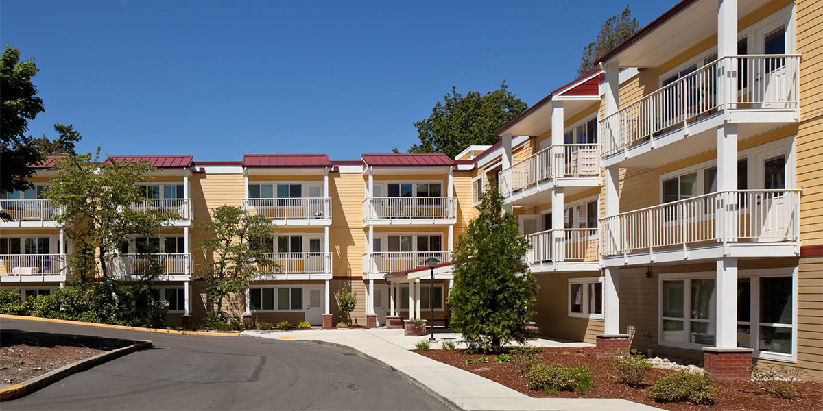 Construction of the youth center at Burndale Homes in Auburn