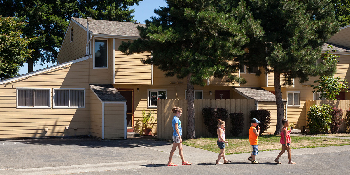 Subsidized housing at Birch Creek in Kent