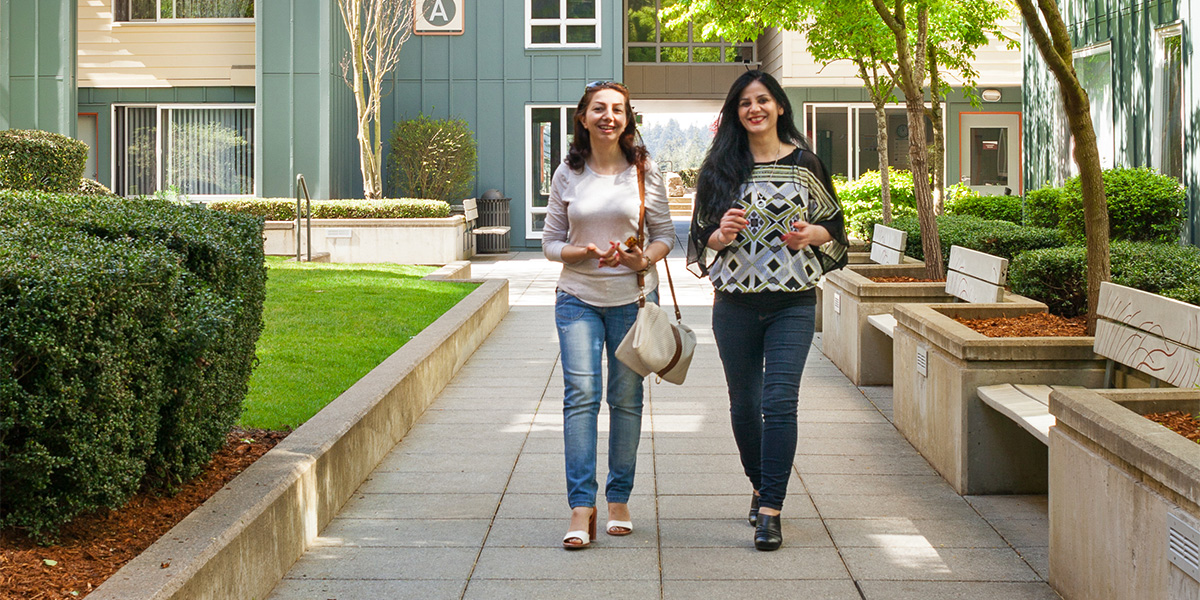 Smiling children at Riverton Terrace in Tukwila